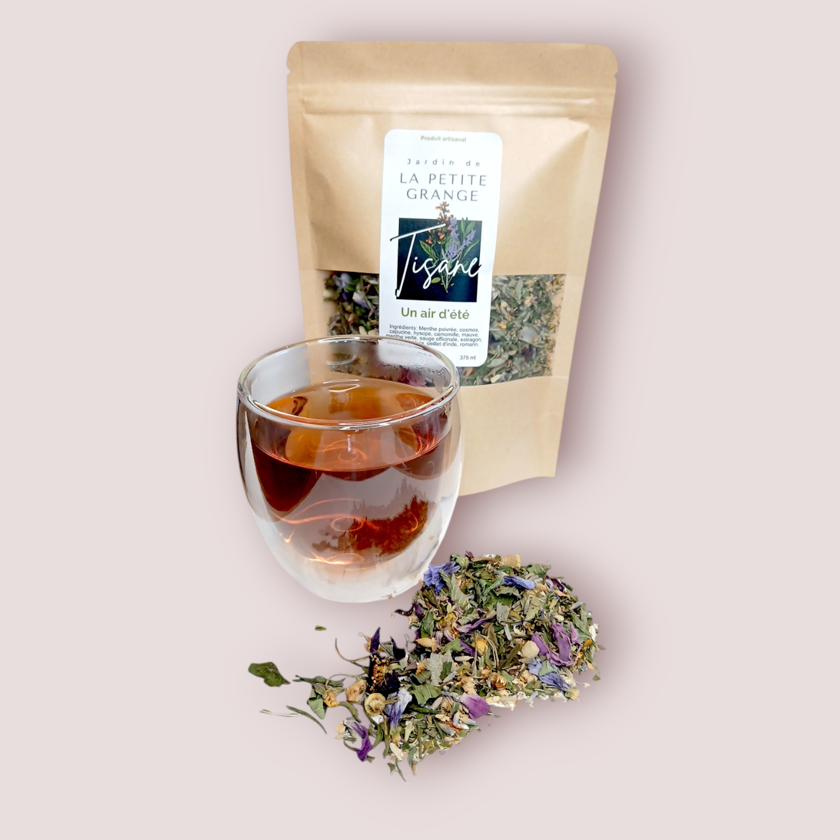 Tisane un air fleuri