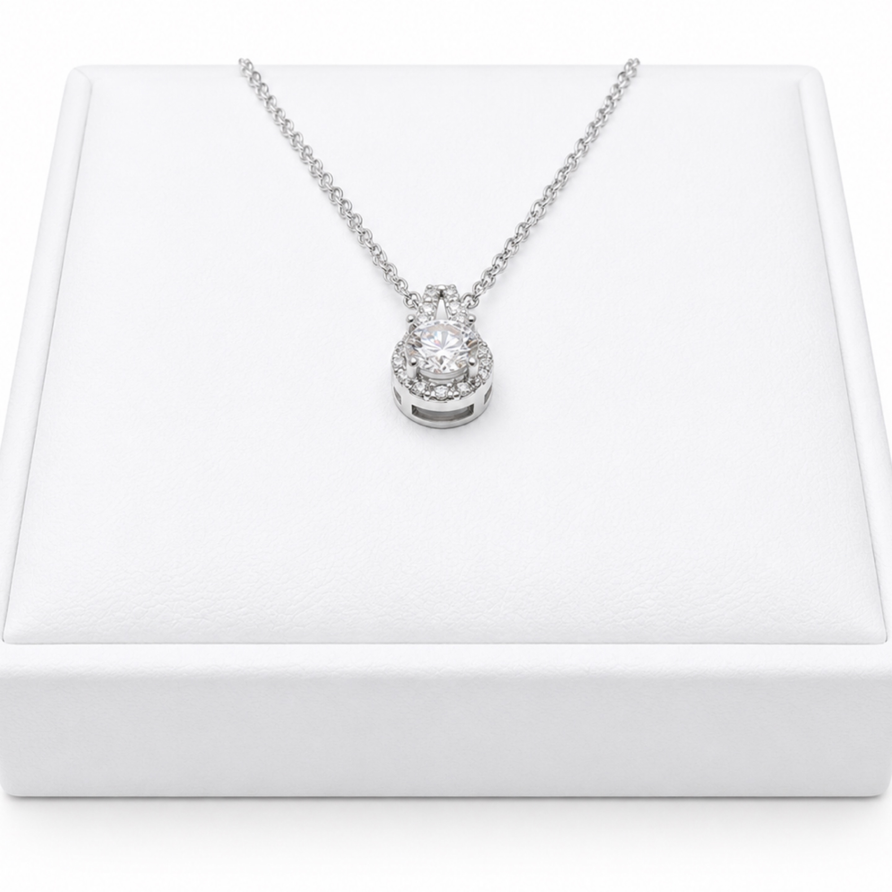 Moissanite Solitare Pendant/Necklace 