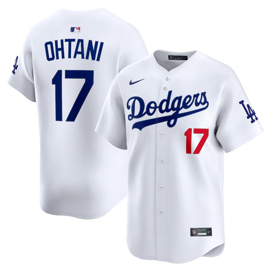 Los Angeles Dodgers Shohei Ohtani #17 Nike Limited Home Jersey