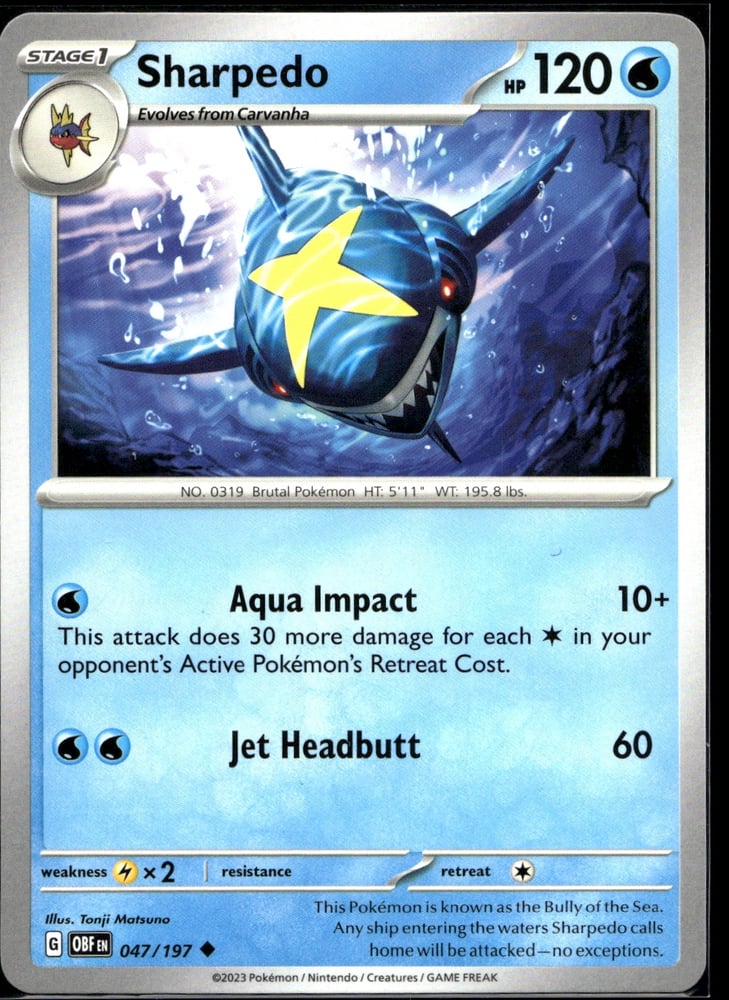 Sharpedo - SV03 47/197