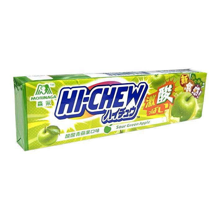 Hi Chew Taiwan Sour Green Apple Gum 15 ct Tray Copy