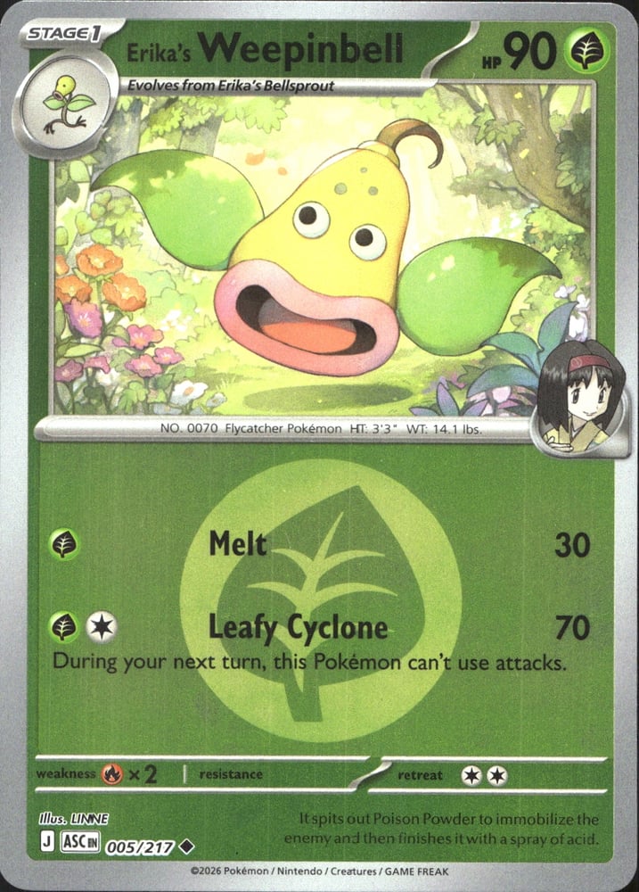 Erika's Weepinbell - ME02.5 5/217