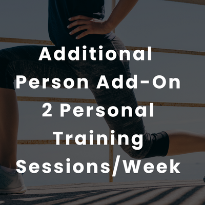4 Weeks of 2 Sessions Per Week of Personal Training - Additional Person