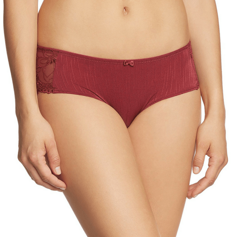 Sassa Miracle Soft Hipster Panty in Bordeaux · M