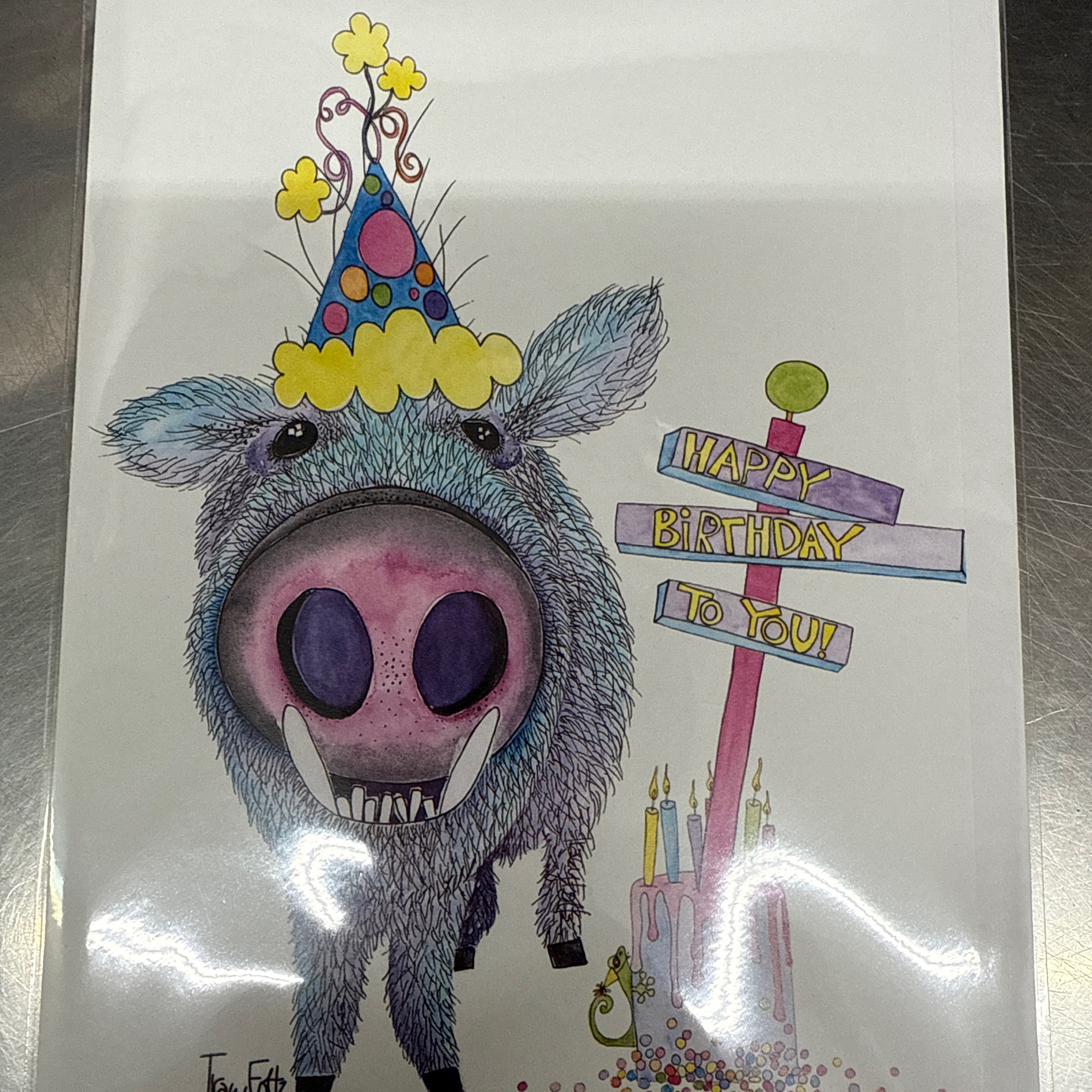 Bday Javelina Blue