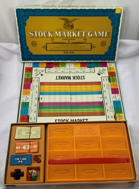 Stock Market Game Vintage 1968 /Western Publishing Company- Pre-owned Vintage