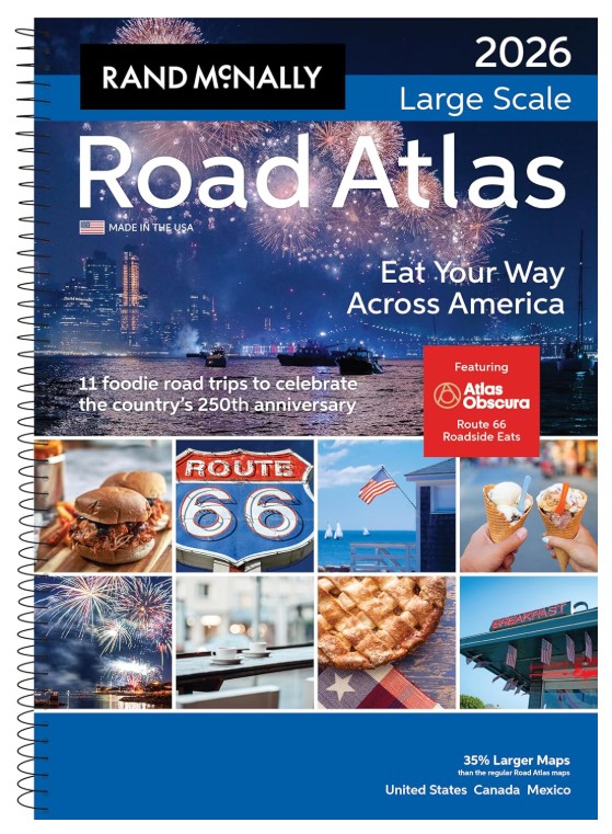Rand McNally 2026 Road Atlas Large Scale