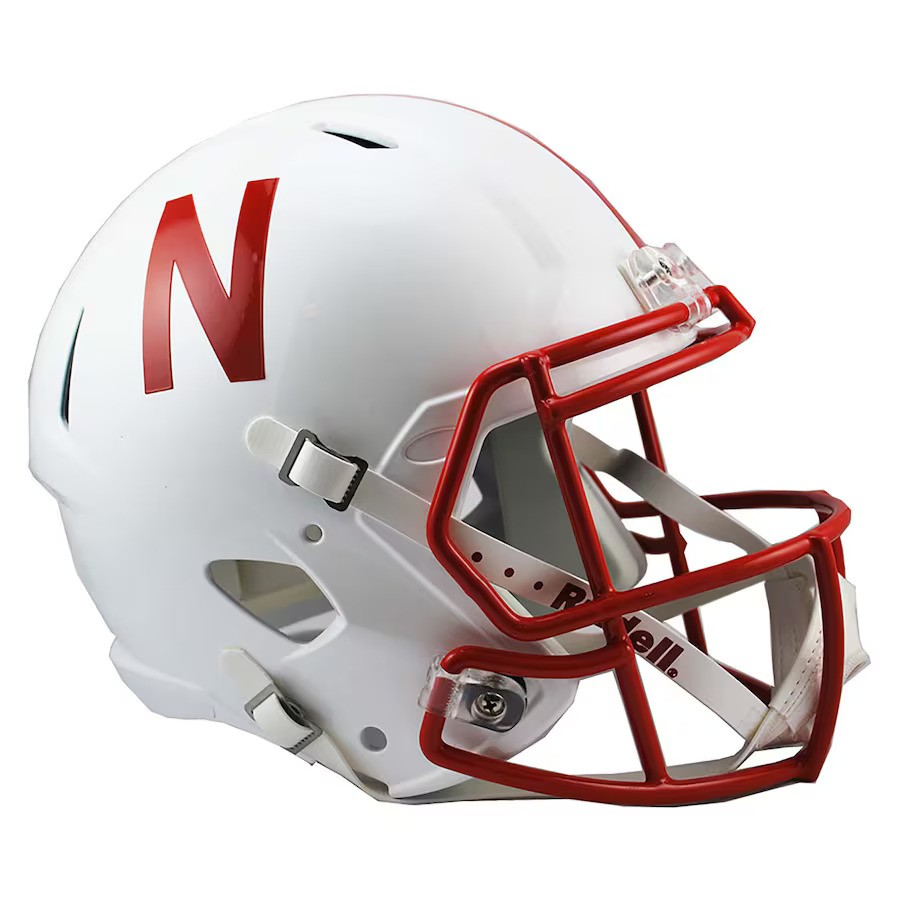 Nebraska Huskers Riddell Full Size Speed Helmet