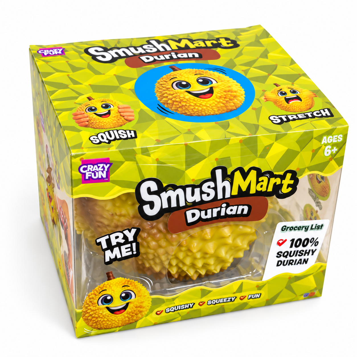 Jumbo SmushMart Durian Squishy Toy