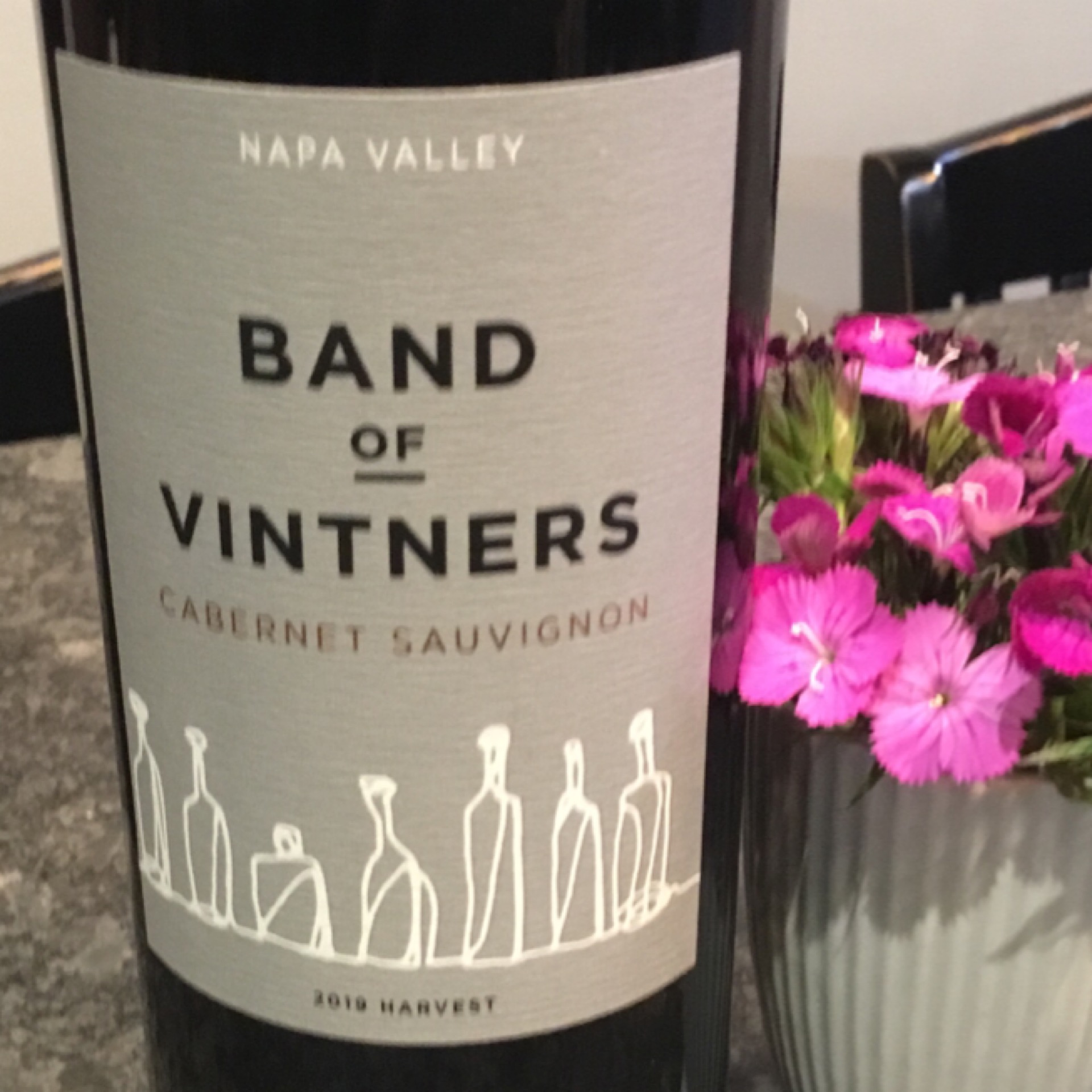 Bottle of Band of Vintners Consortium Cabernet Sauvignon 2019 (750ml) available at Ashburn Wine Shop