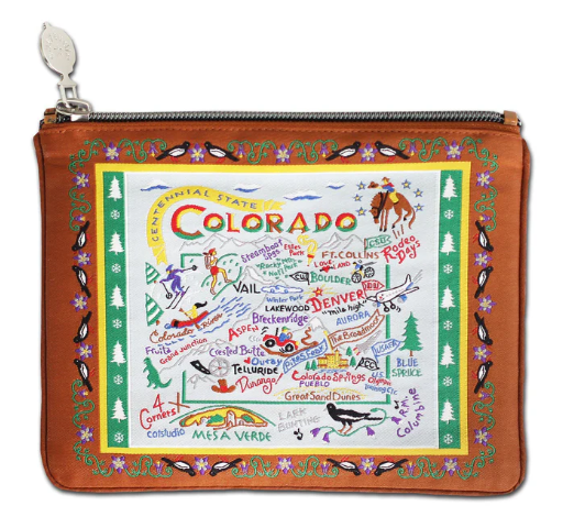 Colorado Zip Pouch by catstudio