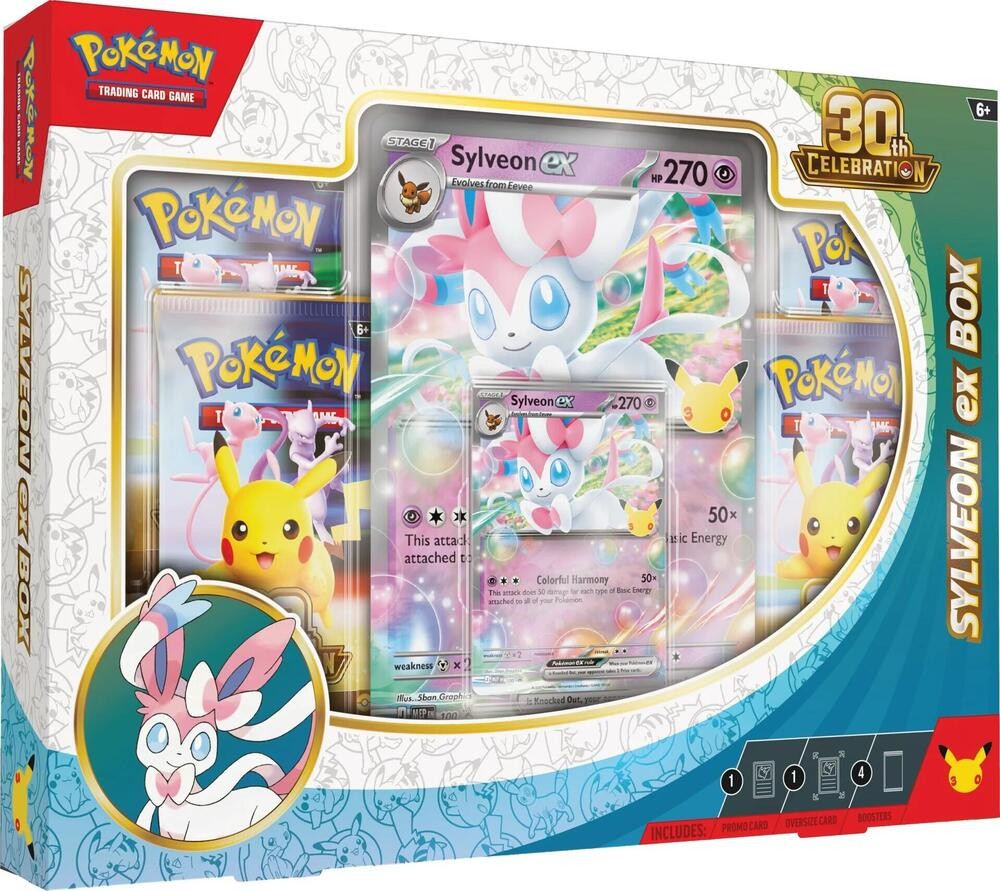 Sylveon ex Box - ME: 30th Celebration