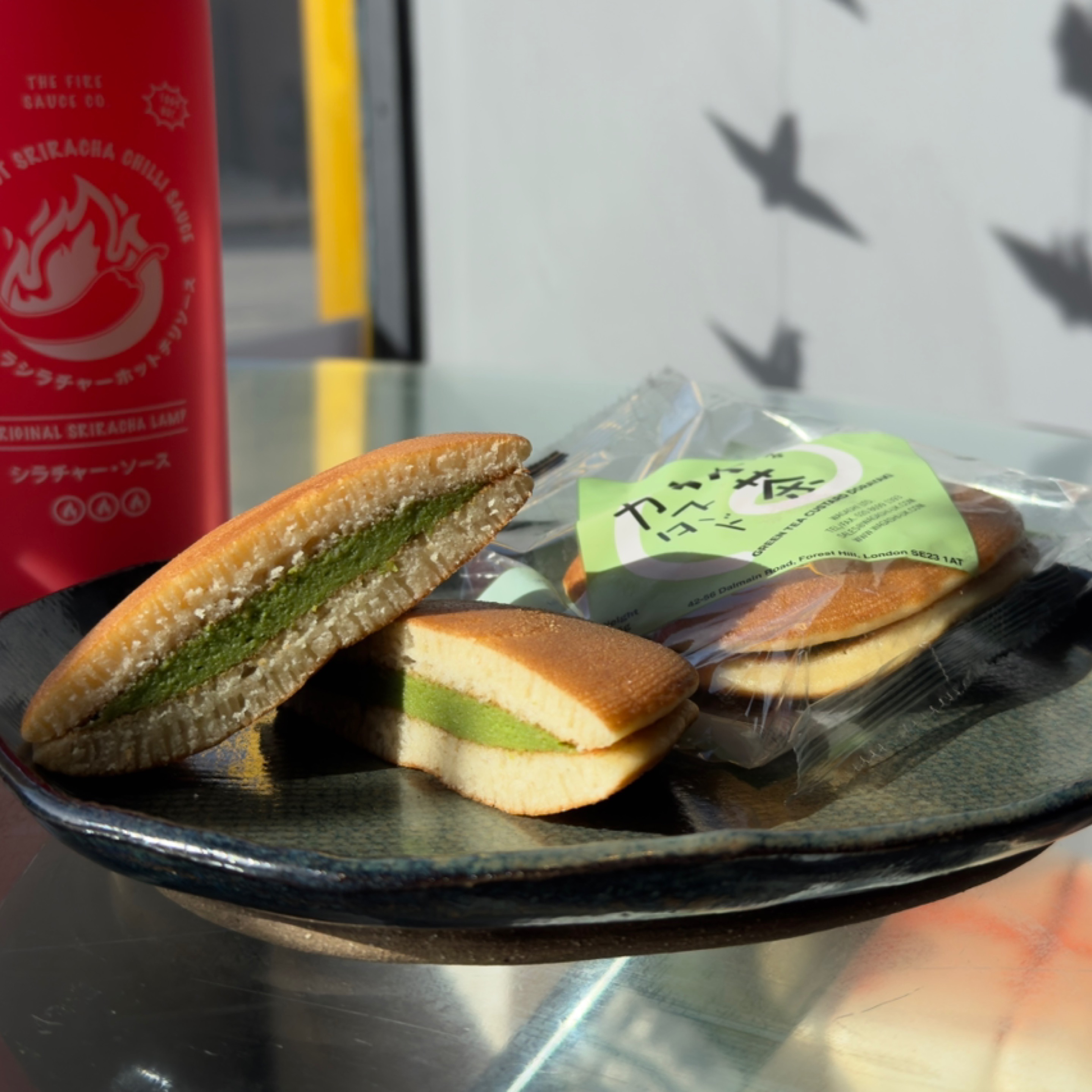Dorayaki - green tea custard - 