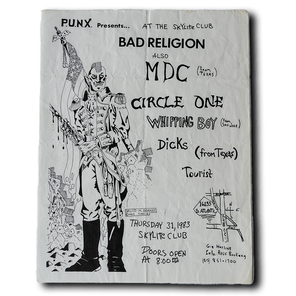 Bad Religion --1983 [Handbill]