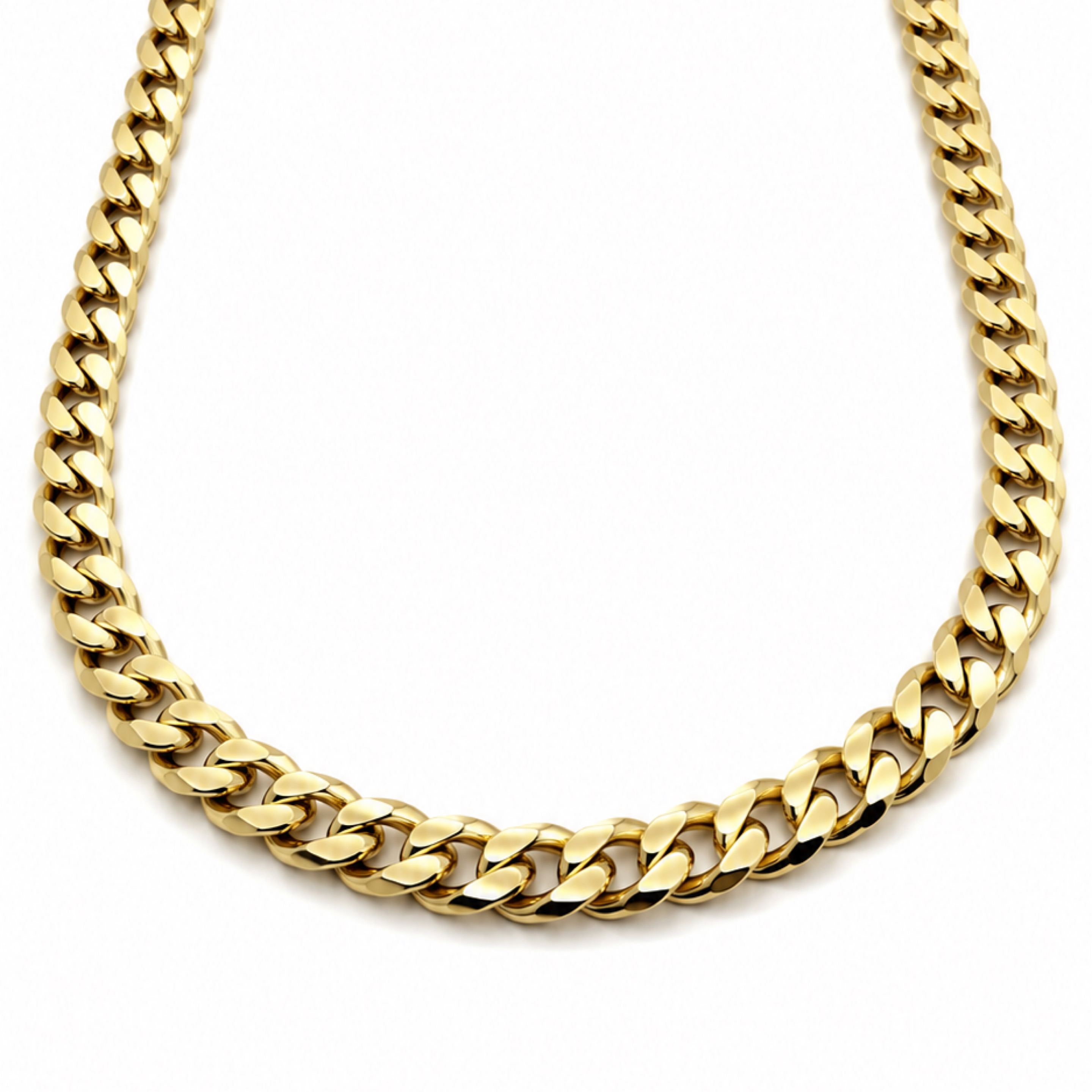 24” Curb Cuban Gold/10mm