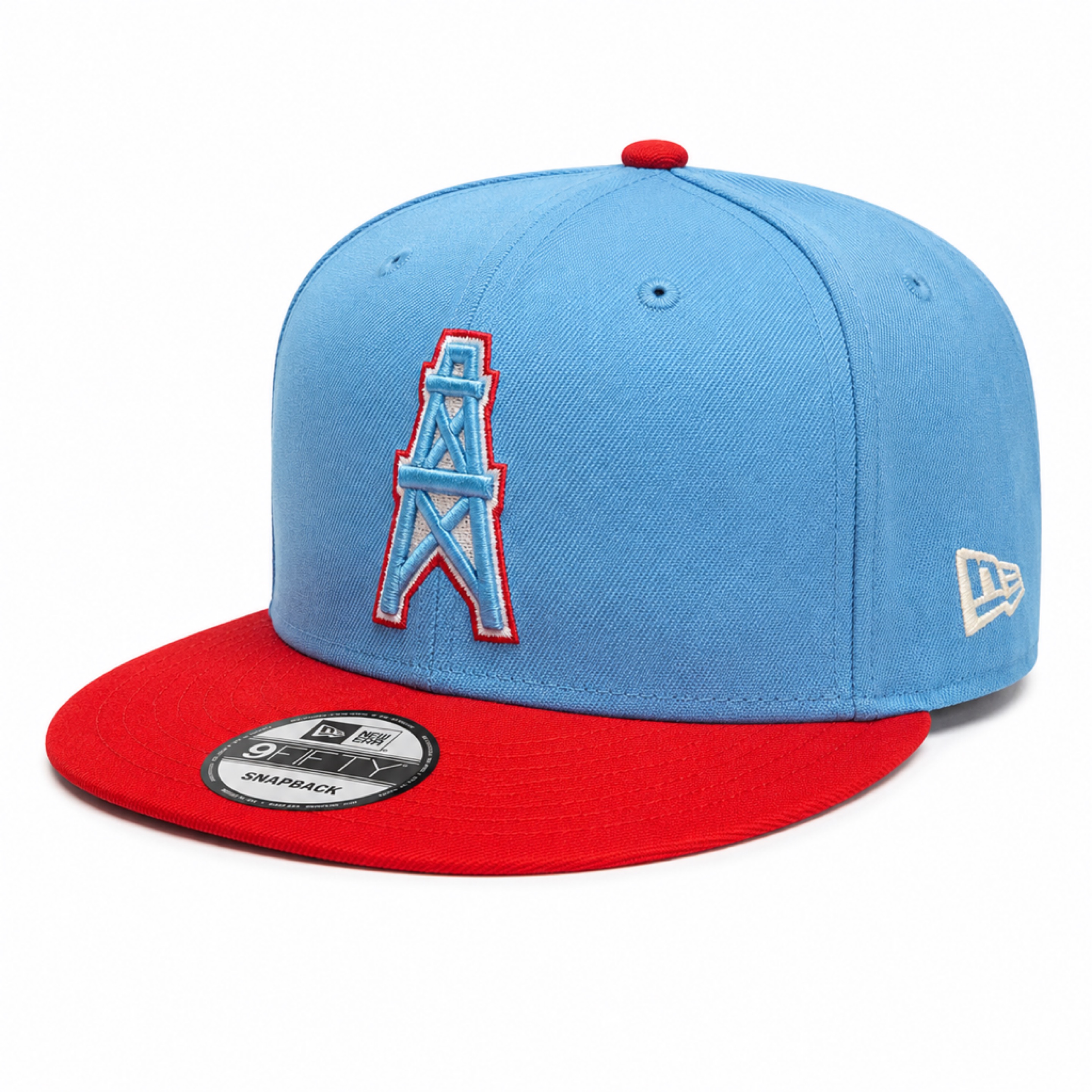 Houston Oilers New Era 9FIFTY Flipside Snapback Hat