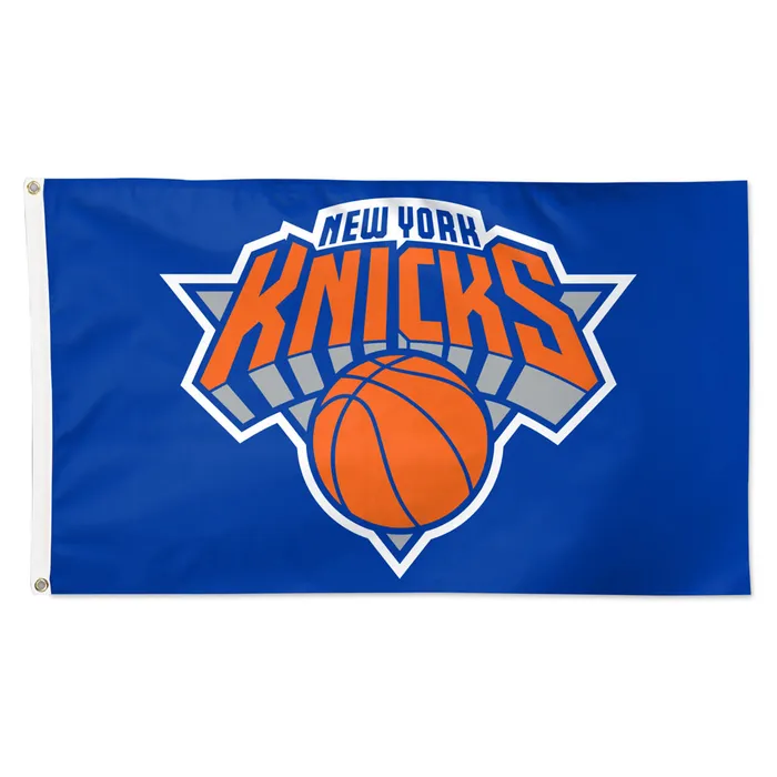 New York Knicks Blue Primary Logo Flag 3x5'