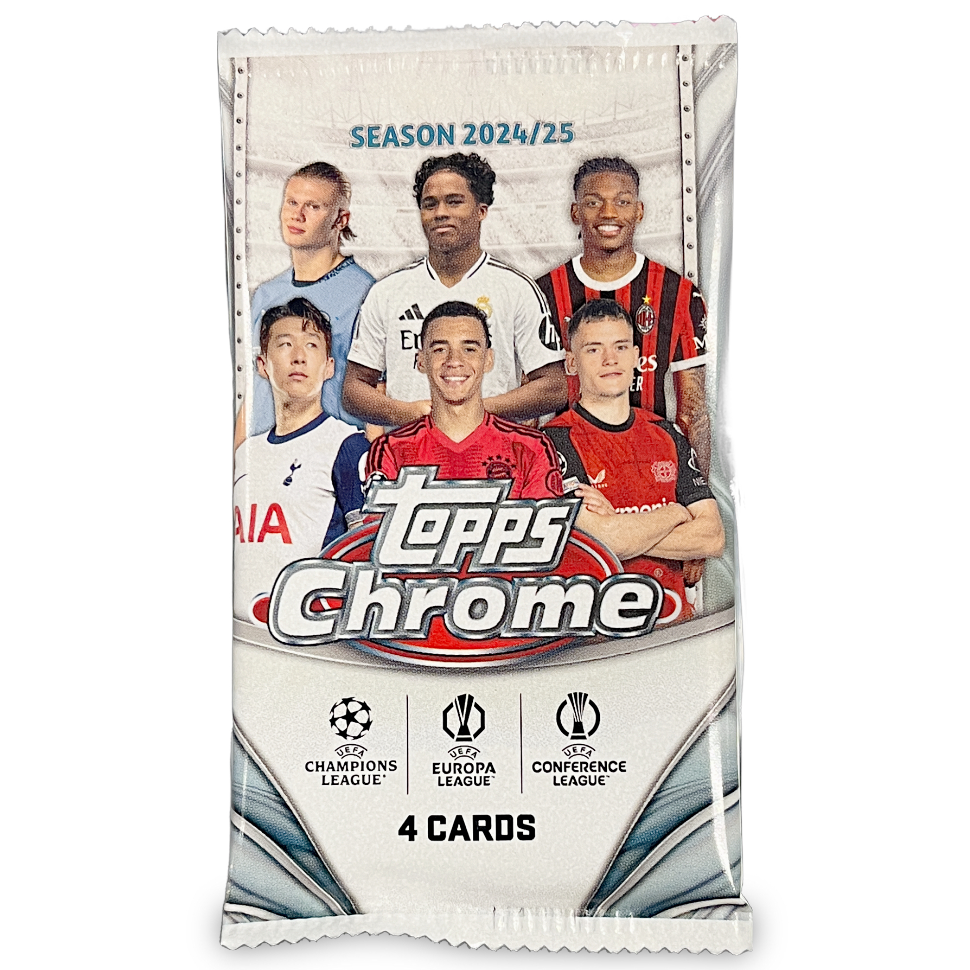 2024/25 Topps Chrome UEFA Club Competitions Soccer Pack