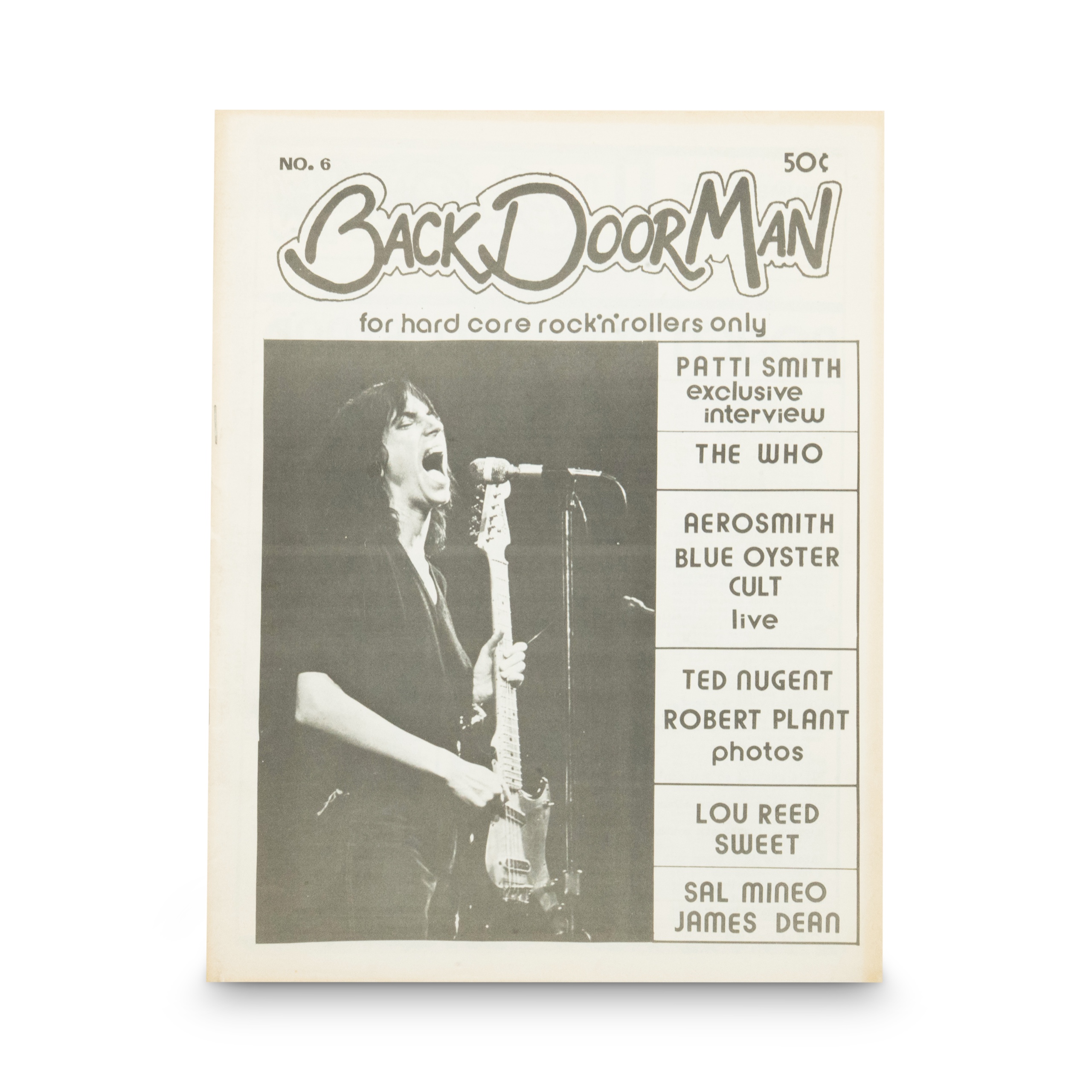Back Door Man -- Issue #6  [Magazine]