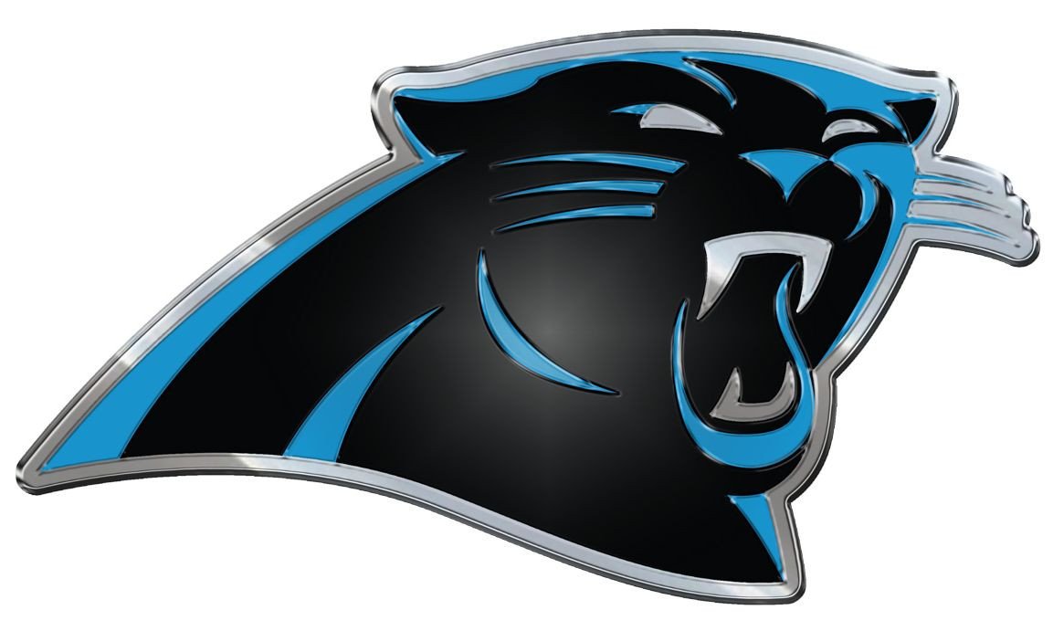 Carolina Panthers Color Auto Emblem