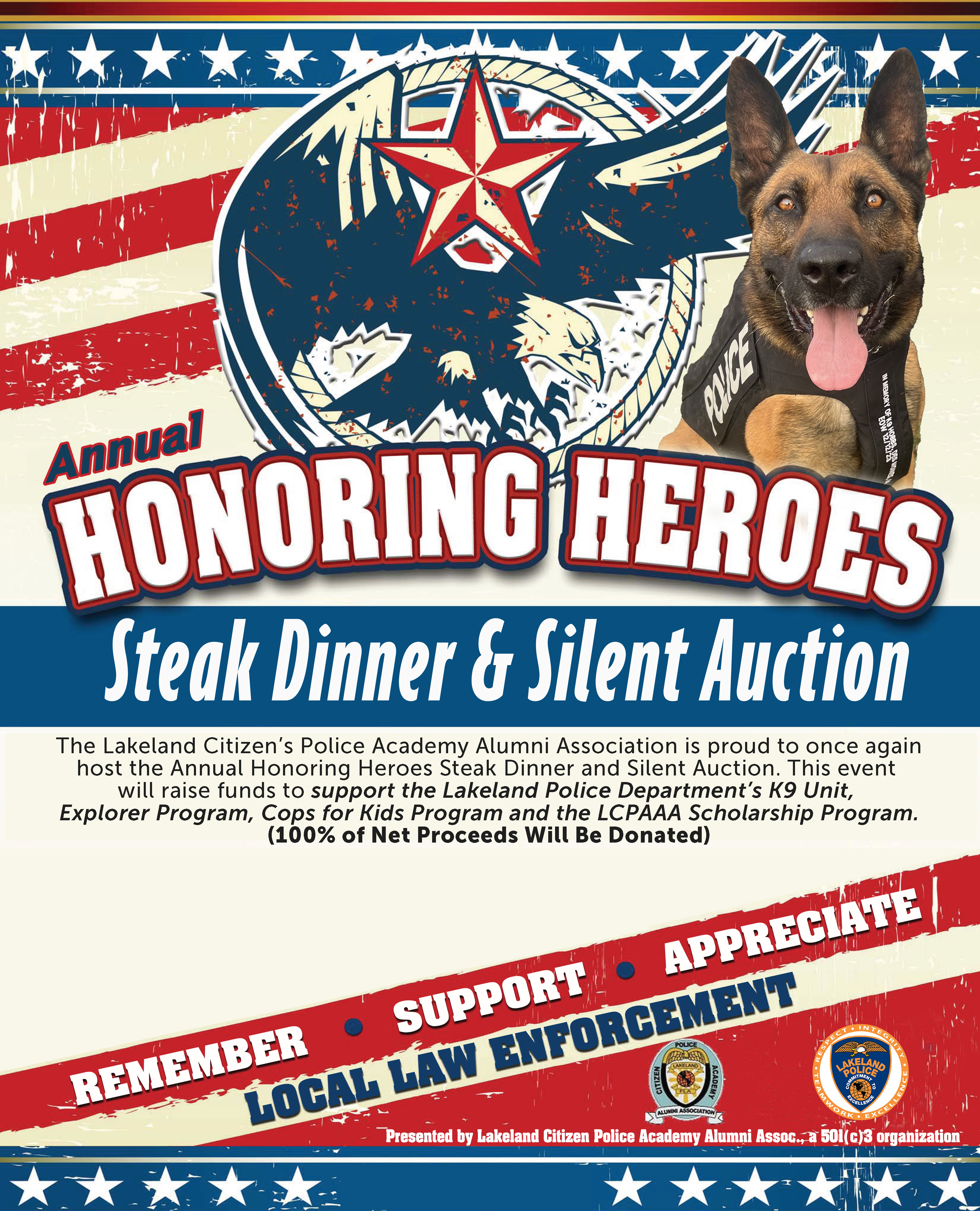 Honoring Heroes Dinner