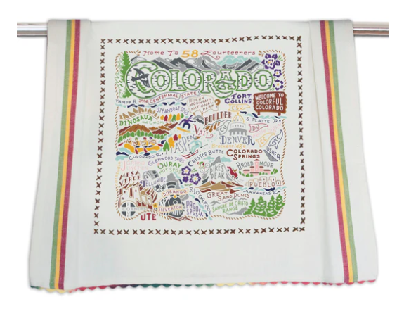 Colorado Dish Towel Catstudio