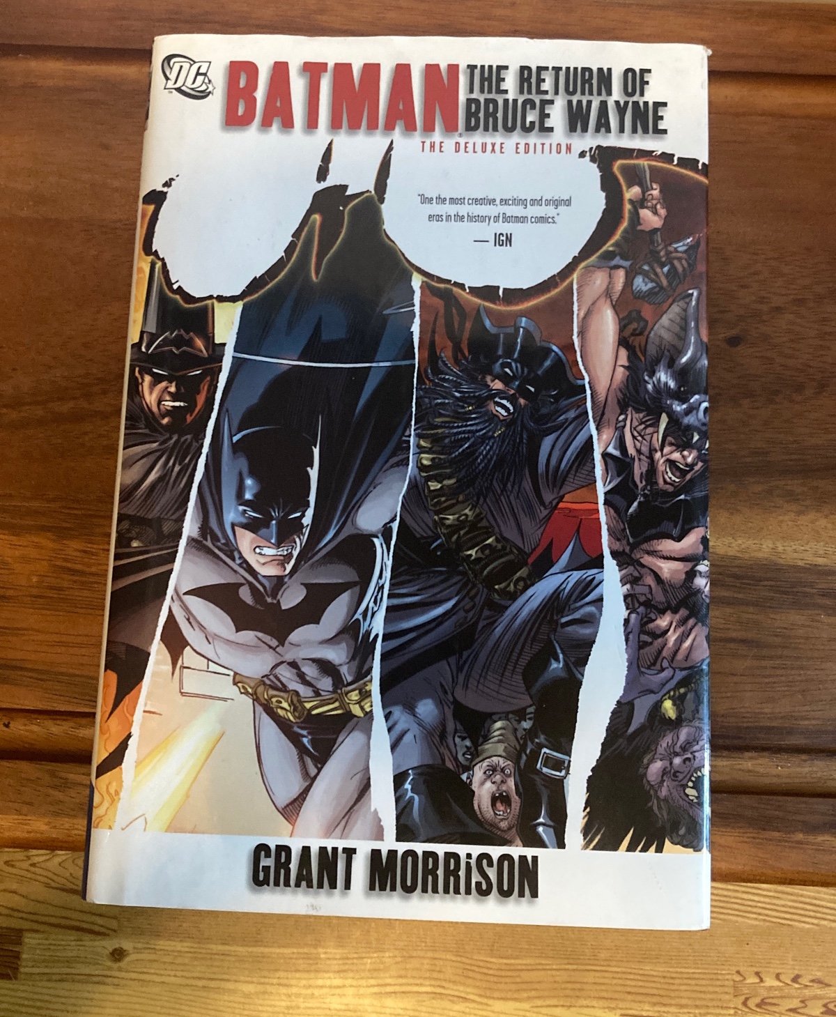 DC Comics BATMAN: THE RETURN OF BRUCE WAYNE DELUXE EDITION