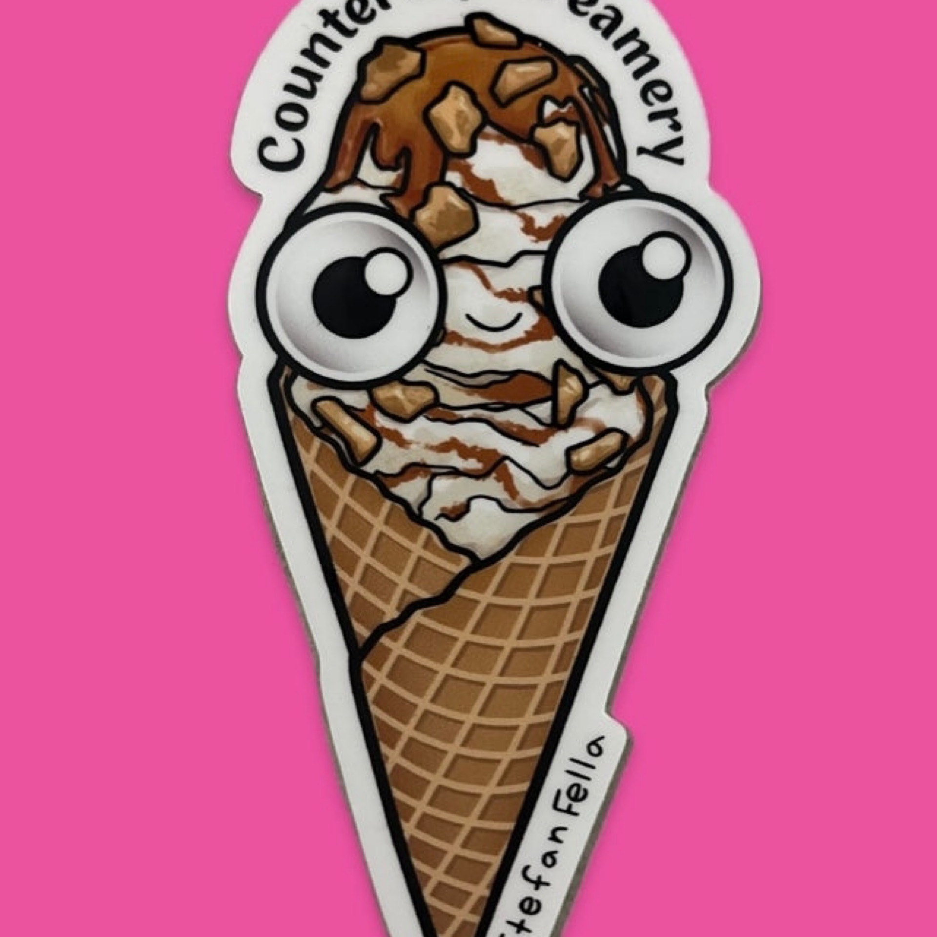 Stefan sticker