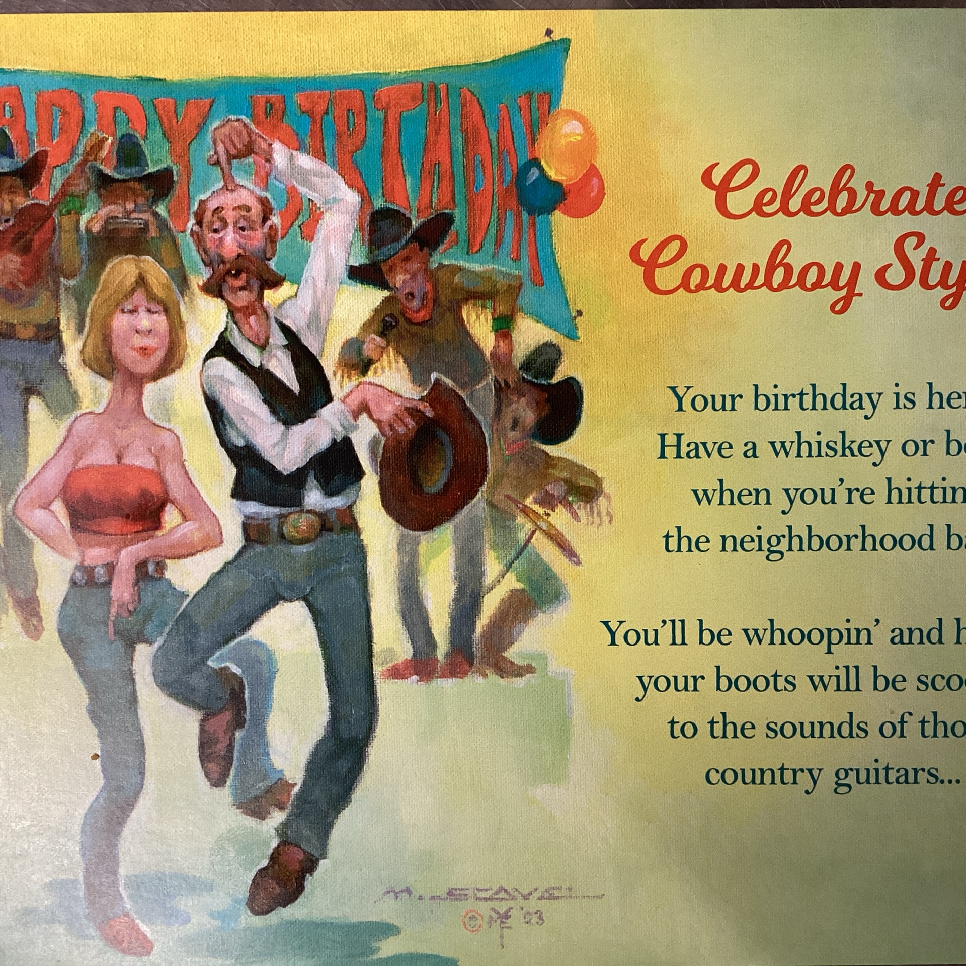 Celebrate Cowboy Style