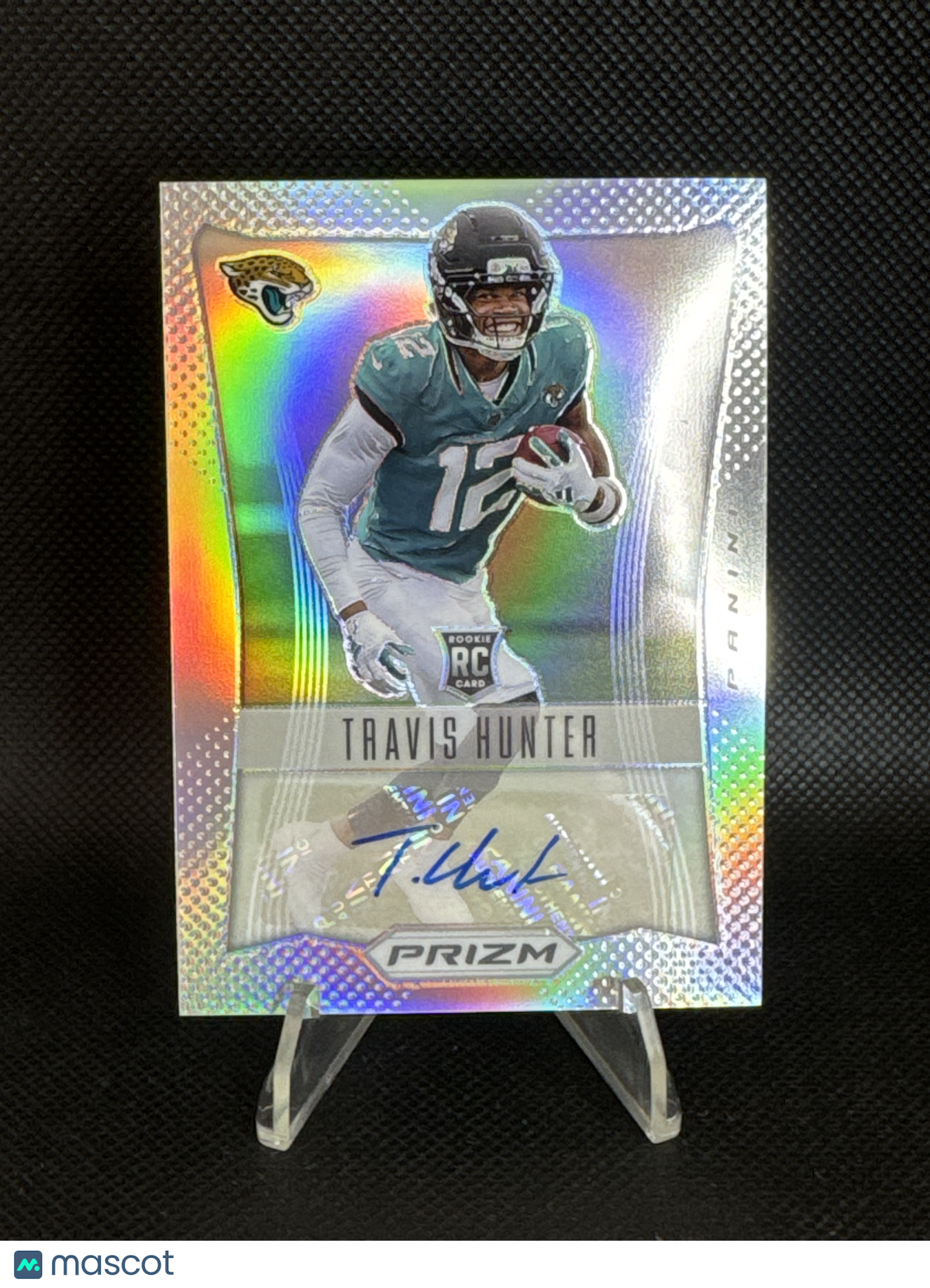 2025 Panini Prizm Football Travis Hunter #RSI-THR Silver auto /149