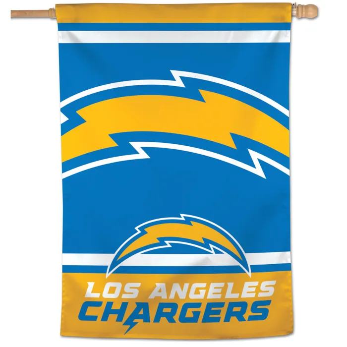 Los Angeles Chargers Mega Vertical House Flag 28x40"