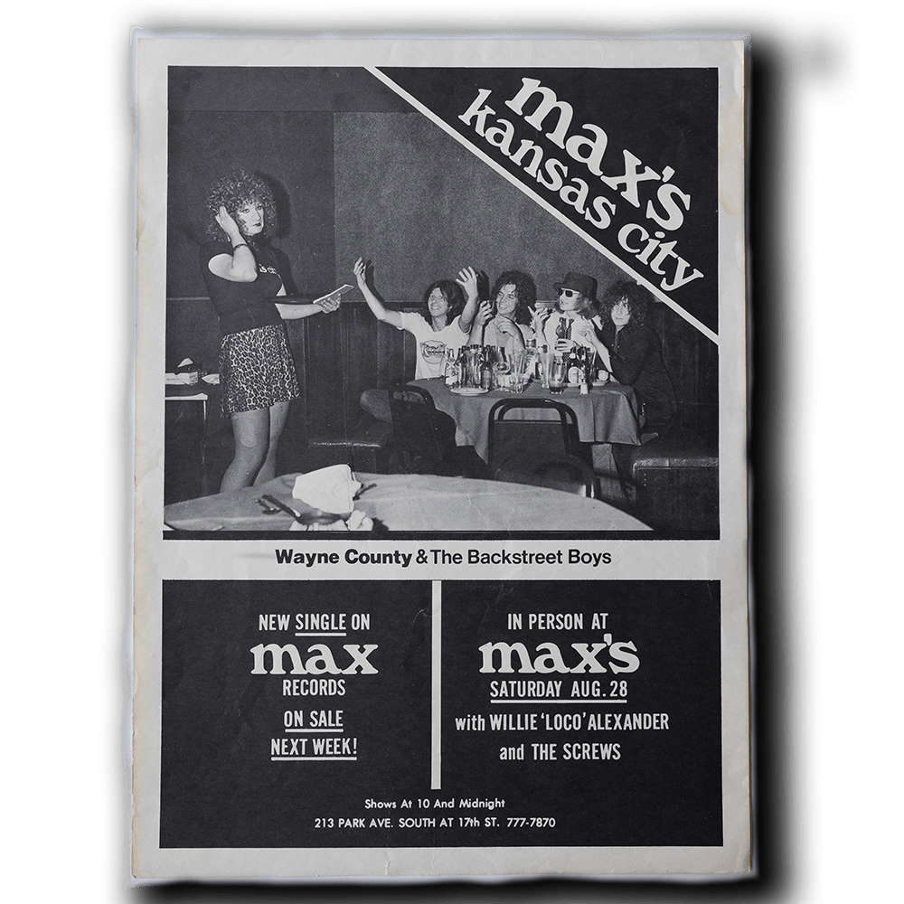 Max's Kansas City [Poster]
