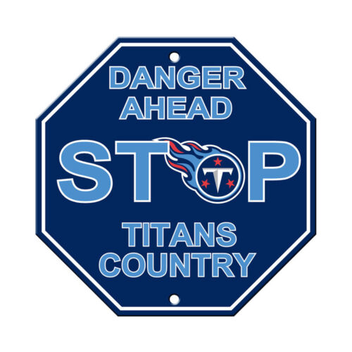 Tennessee Titans Stop Sign