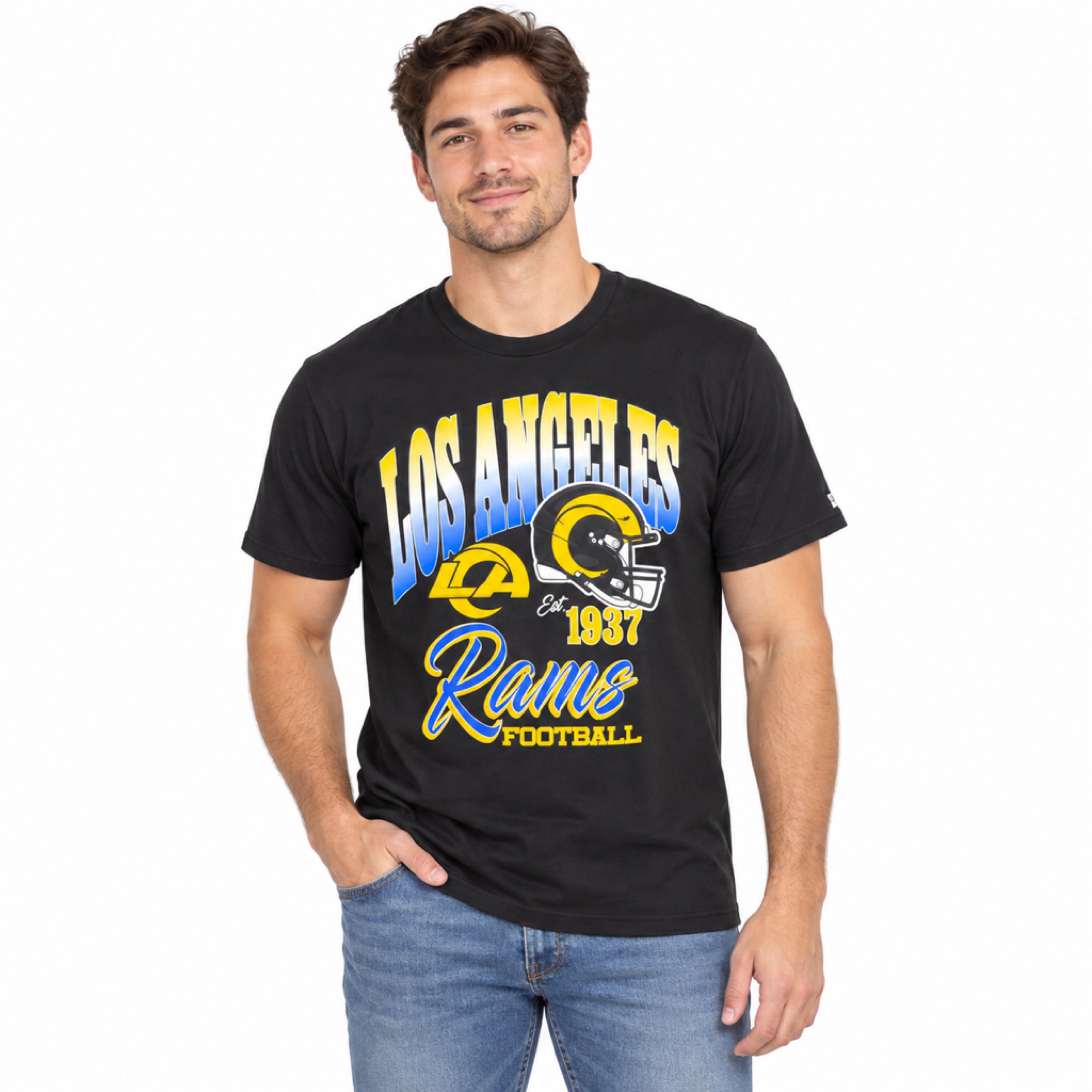 Los Angeles Rams 2026 Black Starter Rivalry City Shirt