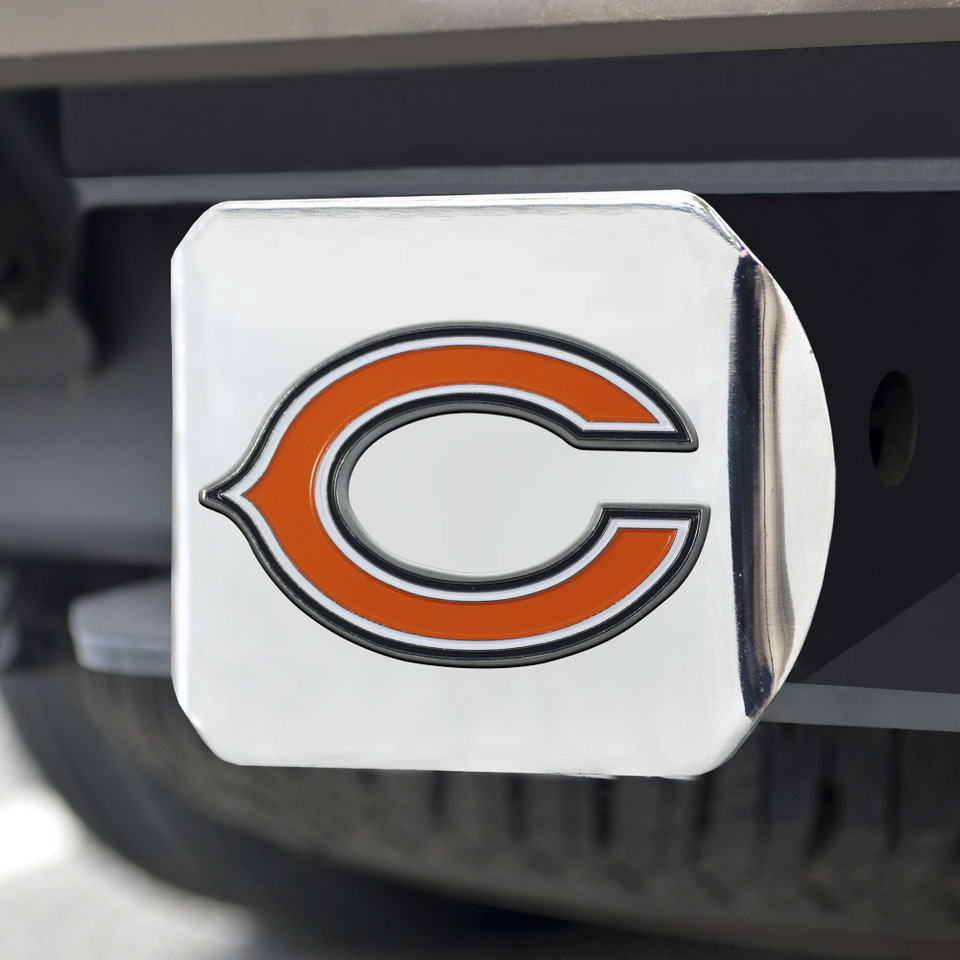 Chicago Bears Chrome Hitch Cover