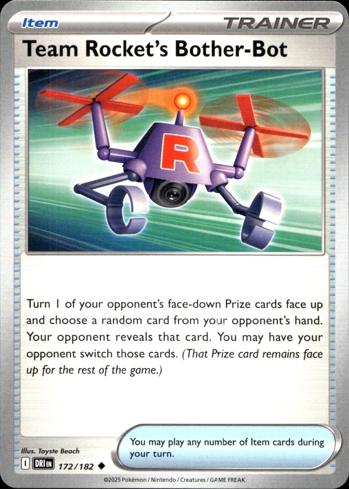 Team Rocket's Bother-Bot - SV10 172/182