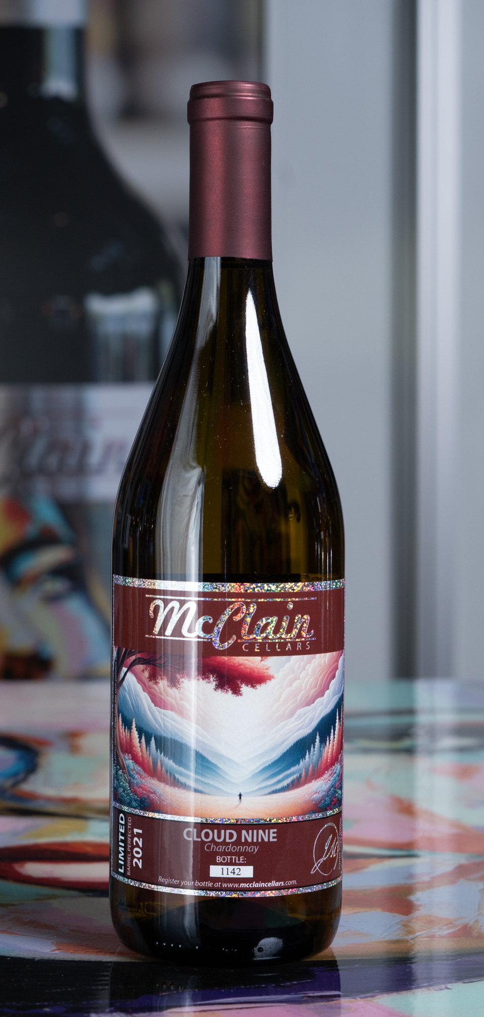 フォーティファイドワイン2021 2021 Cloud Nine Santa Ynez Valley Chardonnay Wine | McClain