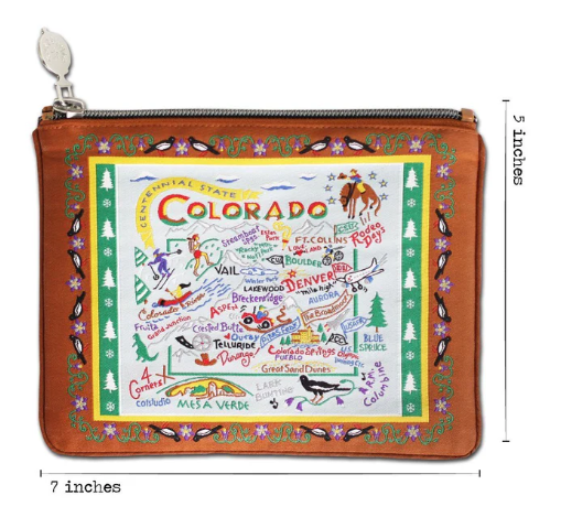 Colorado Zip Pouch by catstudio
