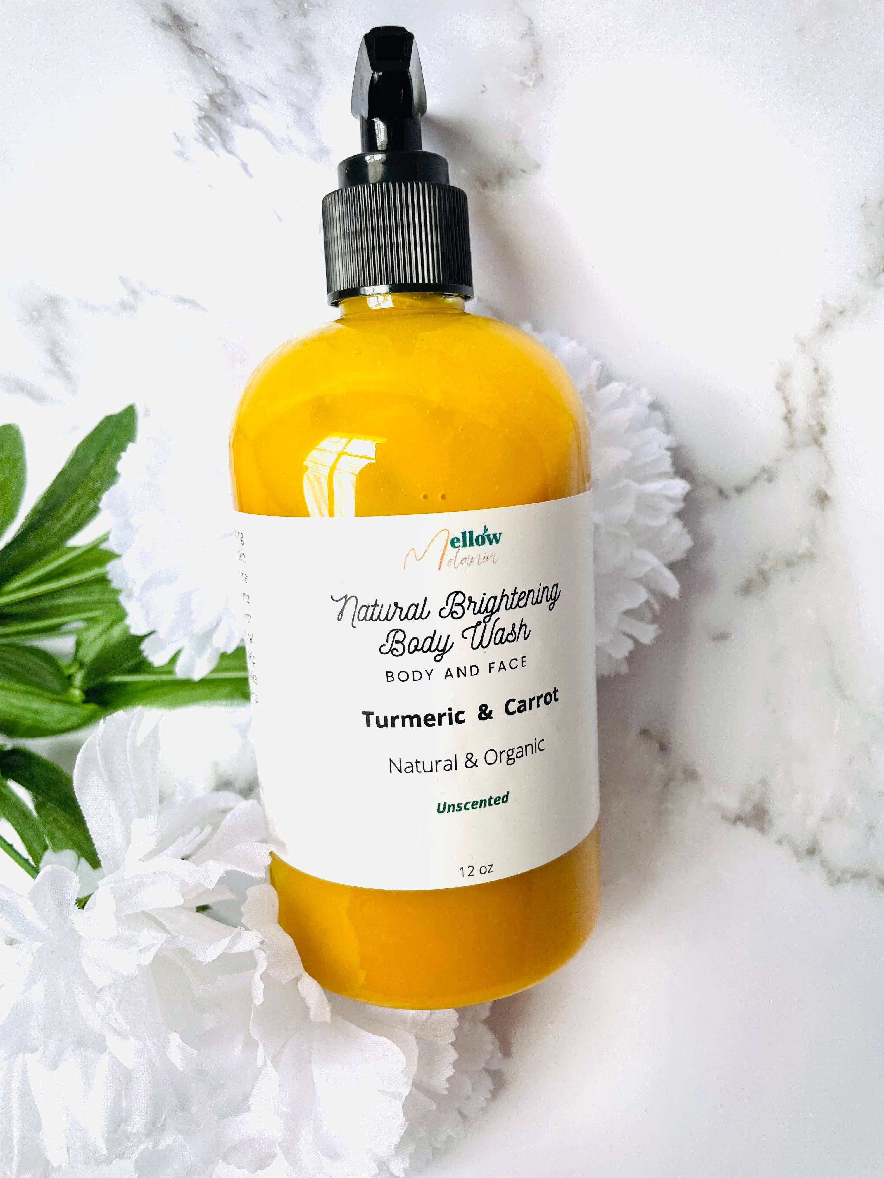 Mellow Melanin - Turmeric & Carrot Body Wash