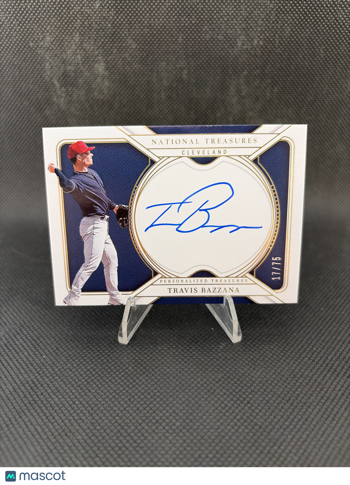 2025 Panini National Treasures Travis Bazzana Auto /75