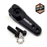 Protek RC Aluminum Clamping Servo Horn (Black) (25T-Protek)