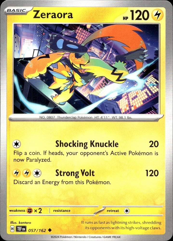Zeraora - SV05 57/162