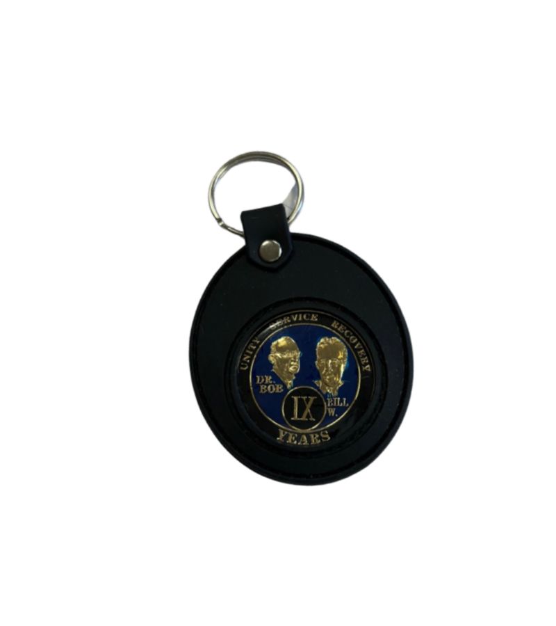 Plastic Key Chain Medallion Holder