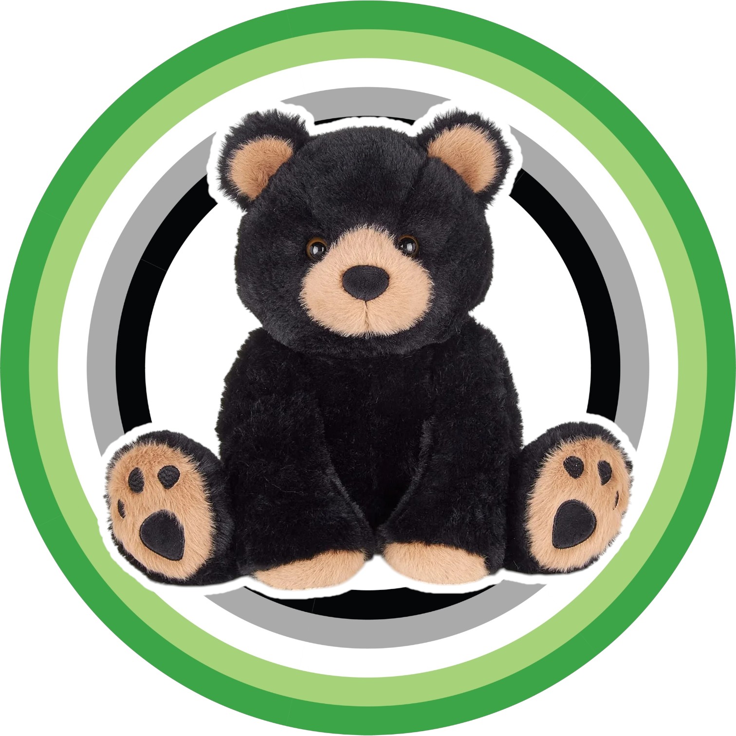 Bearington Collection | Woody the Plush Black Bear