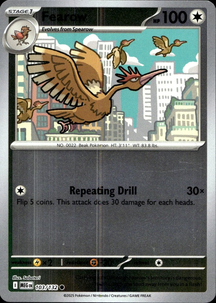 Fearow - ME01 103/132
