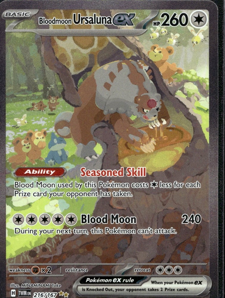 Bloodmoon Ursaluna ex - SV06 216/167