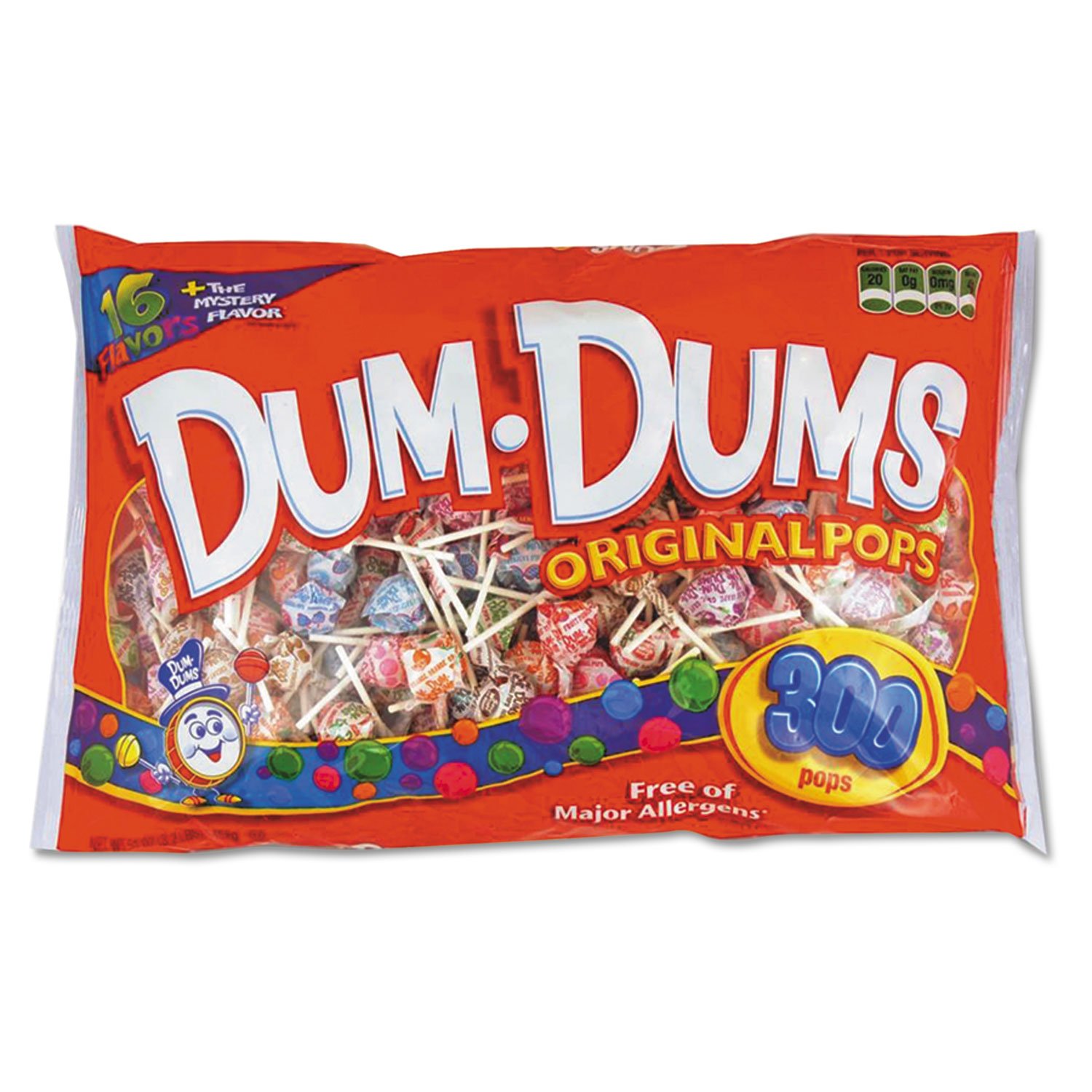 Dum Dums Original Mix 300 Count