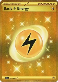 Basic Lightning Energy - 257/198 Hyper Rare NM