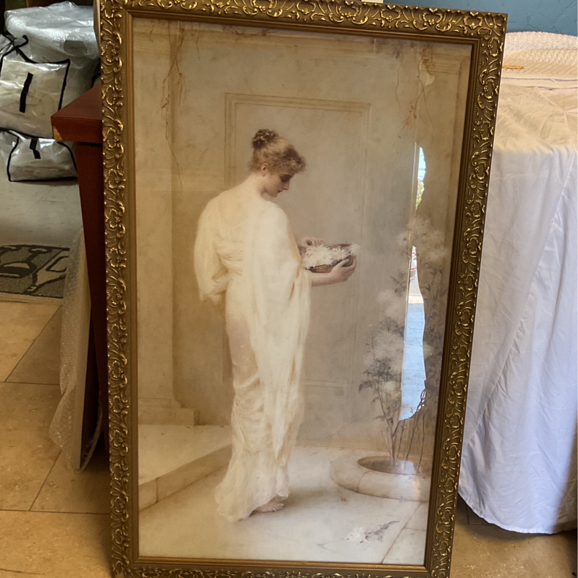 Grecian Female Art Frame