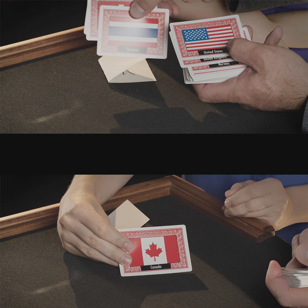 Around The World Mind Reading Magic Deck